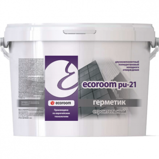 Ecoroom PU 21 двухкомпонентный полиуретановый строительный герметик