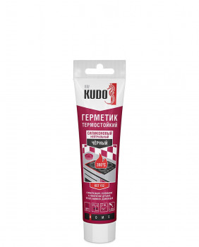 Герметик силиконовый термостойкий KUDO HOME